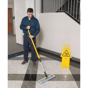 Rubbermaid - Varoitusmerkki - Keltainen - 66 cm korkea - Turvallisuusopaste