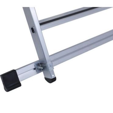 Zarges - Siirrettävät tikkaat seisontatasolla Z600 - 4 askelmaa 2000 mm korkea 150 kg kantavuus
