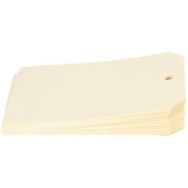 BBA Emballages - Amerikkalainen tarra nro 6 - 125 mm x 63 mm - Pahvia - 1000 kpl
