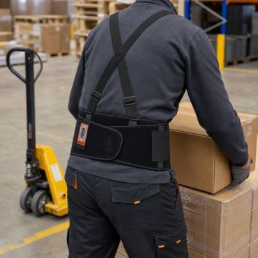 Ergodyne - Proflex 1650 tukivyö - Koko L - Joustava kangas - Ergonominen