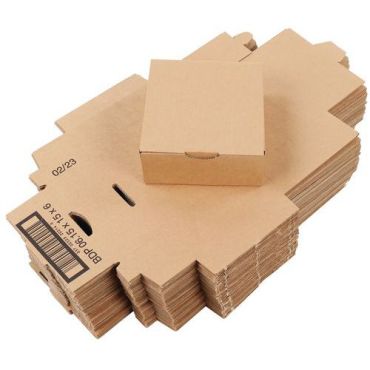 Speedbox Ruskeat Pakkauslaatikot 150x150x60mm - 50 kpl - Kierrätettävä Pahvi