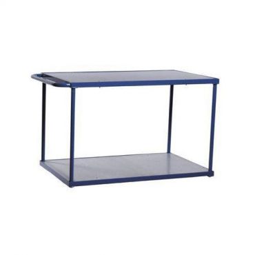 Manutan expert - Pöytävaunu rulle 1000 x 700 mm sin.maalattu/sähkösinkittyä