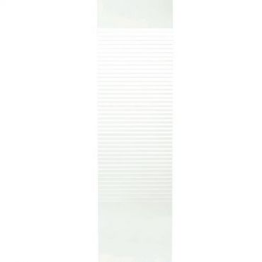 Reflectiv - Ikkunakalvo valkoraidallinen 10 m