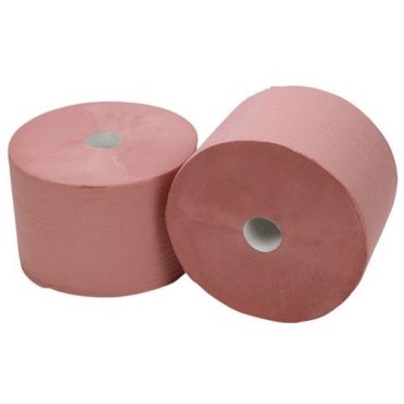 Ikatex - Kuivauspaperirulla 2 kpl - Kierrätetty paperi - 45000 cm - 2 kerrosta - Teollisuuskäyttöön