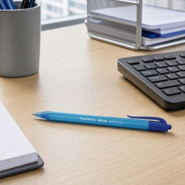 Paper Mate Inkjoy 100 kuulakärkikynä - sininen 0,5 mm kärki - tasainen kirjoitus