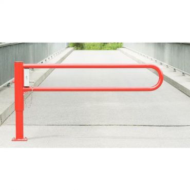 Croso - Puomi kääntyvä 1,5 m punainen levykiinnitys