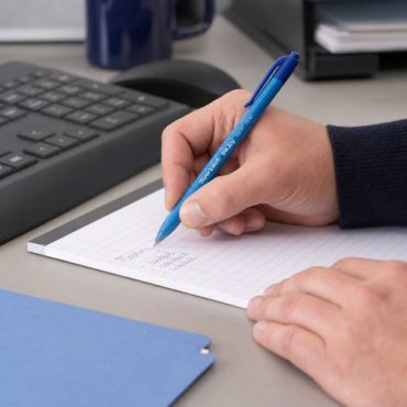 Paper Mate Inkjoy 100 kuulakärkikynä - sininen 0,5 mm kärki - tasainen kirjoitus