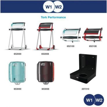 Tork - Plus combi ‐paperipyyherulla – tork 130041 w1/w2 valkoinen