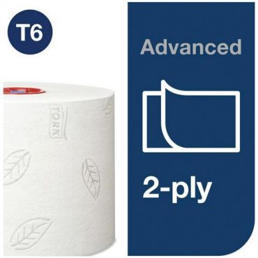 Tork - Tork compact ‐wc-paperi arkin leveys: 9,9 cm väri: valkoinen harmaa