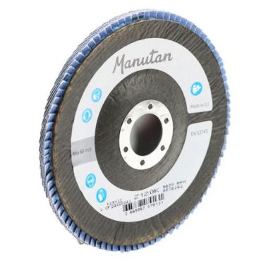 Manutan Expert - Kaareva hiomalevy 125 mm karkeus 120 - Sähkötyökalujen tarvikkeet
