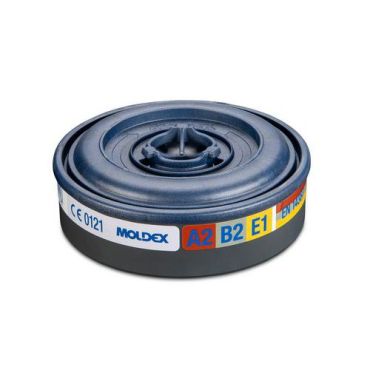 Moldex - Kaasusuodatin A2B2E1 - 7000/9000-sarjan maskeihin - Suojaa kaasuja ja höyryjä vastaan