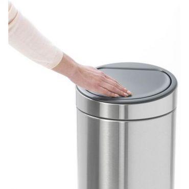 Brabantia - Roskakori touch bin30 l matta ruostumatonta terästä