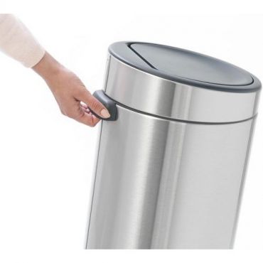 Brabantia - Roskakori touch bin30 l matta ruostumatonta terästä