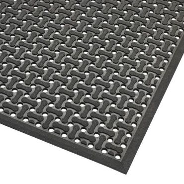 Justrite - Käännettävä liukumaton ritilä 60x90 cm - Nitriili Erittäin raskas käyttö 30 % kierrätettyä materiaalia