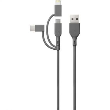 Gp - 1-metrinen 3-in-1 usb-kaapeli cy1n 18 w