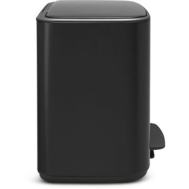 Brabantia - Polkimella varustettu roskakori 36 litraa mattamusta