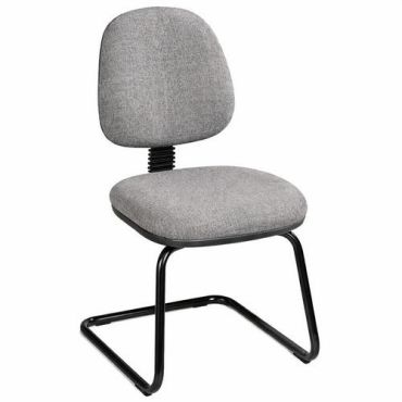 Linea Fabbrica - Tuoli Ace harmaa kangas teräsjalusta 48x48cm ekologinen