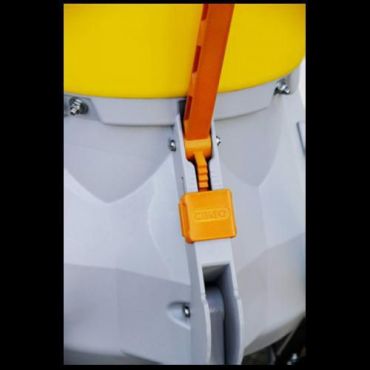 Cemo - SW35C-komposiittilevitin – 35 l – 40 kg kapasiteetti – Talvikäyttöön