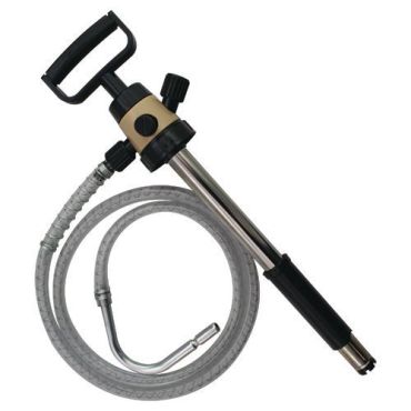 OilSafe - Käsipumppu Oil Safe Premium - Teräs Beige