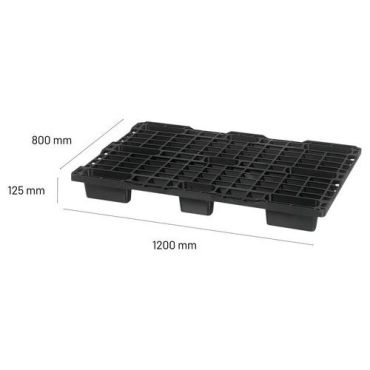 Manutan expert - Pinottava lava 9 jalkaa 1200x800x125 mm - smartflow