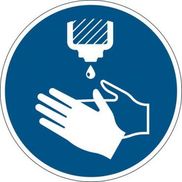 Durable - Opaste käytä käsidesiä irrotettava