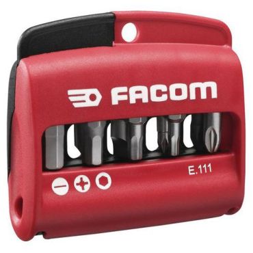 Facom - Bittisarja 10 kpl 1/4" + pidike - Ruuvaukseen - Kestävä ja tarkka