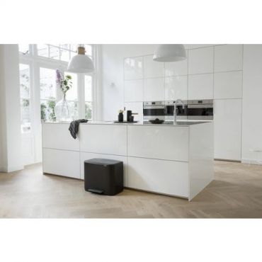 Brabantia - Roskakori polkimella bo 11+23 l mattamusta