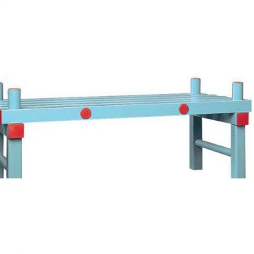 Rea kunststof - Pääty 60 cm etäisyys 50 cm muovihylly poly-store