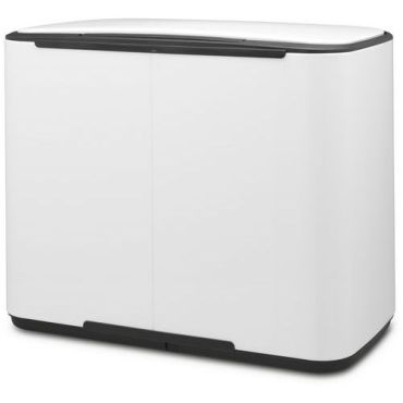 Brabantia - Roskakori polkimella BO 36 L - Valkoinen - Pehmeä sulkeminen