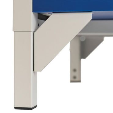 Bott - Työpöytä puuta cubio ovella l1500mm sininen