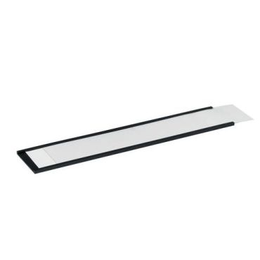 Durable - Magneettinen etiketti C-PROFILE 40 - 200x40mm - Tummanharmaa - Kierrätettävä