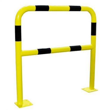 Viso - Turvakaide 1 m halk.= 60 mm kiinnityslevy keltainen/musta