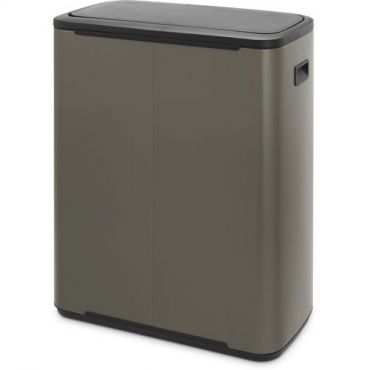 Brabantia - Roskakori touch bo 60l platinum