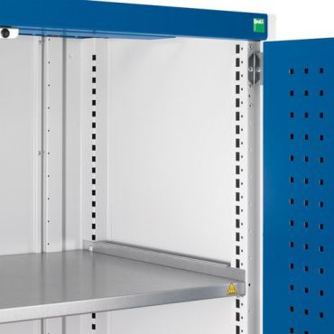 Bott - Hylly SMF-kaappiin - 1050x650x25 mm - Teräs Hopea - 3 vuoden takuu