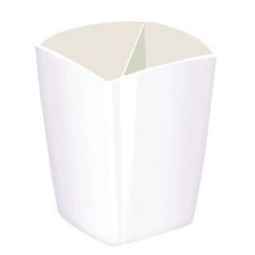 CEP - Magneettinen kynäpidike valkoinen - 2 lokeroa 95x74mm - Kierrätettävä