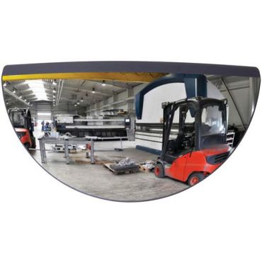 Dancop - Haarukkatrukkispeili Transpo 250 mm - Puoliympyrä 2 m kantama sisä- ja ulkokäyttöön