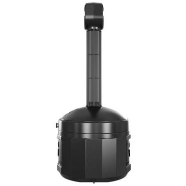 Justrite - Turvatuhkakuppi Musta - 15 L 97.8 cm - Liekinkestävä Ulkokäyttöön