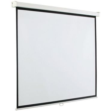 Smit Visual - Valkokangas seinäkiinnitys manuaalinen 147x190 cm - 4/3 kuvasuhde - Kierrätetty pakkaus 70%