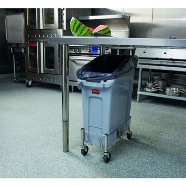 Rubbermaid - Roskakori slim jim 49 l harmaa