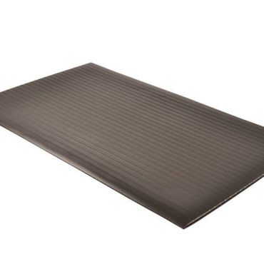 Notrax - Airug Plus 408 turvamatto - 91x150 cm harmaa - Ergonominen ja liukuesteellinen