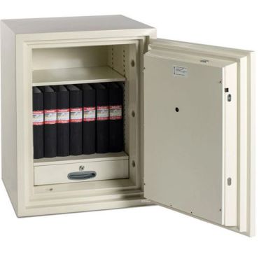 Mbg Sweden - Paloluokiteltu asiakirjakaappi 120P - 900-2 koodilukolla - Beige - 105L tilavuus - 185kg