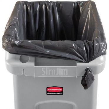 Rubbermaid - Roskakori slim jim 49 l harmaa
