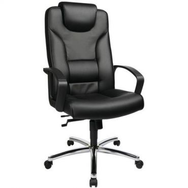 Topstar - Toimistotuoli Comfort 50 - Keinonahka Säädettävä Korkeus Ergonominen 120kg Maksimikuorma
