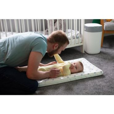 Tommee Tippee - Vaipparoskakori Sangenic Twist & Click - Valkoinen Muovi - 39 cm Korkea - Hajutiivis