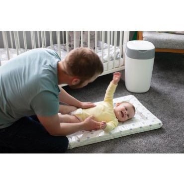 Tommee Tippee - Vaipparoskakori Sangenic Twist & Click - Valkoinen Muovi - 39 cm Korkea - Hajutiivis