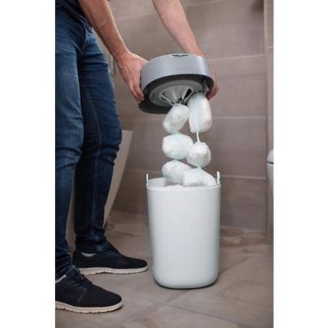 Tommee Tippee - Vaipparoskakori Sangenic Twist & Click - Valkoinen Muovi - 39 cm Korkea - Hajutiivis