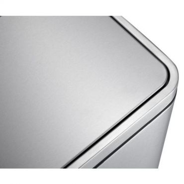 Eko - Jäteastia polkimella x-cube 45 l matta ruostumatonta terästä