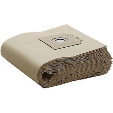 Karcher - Paperisuodatinpussi T 15/1 ja T 17/1 - 10 kpl pakkaus - Kierrätettävä