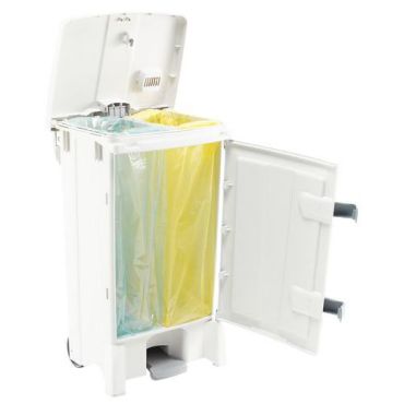 Tts - Jäteastia etuovella valkoinen kansi