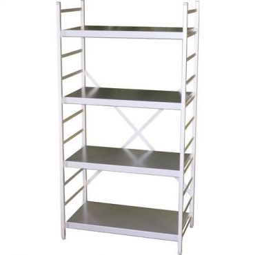 Alminor - Hyllyteline al 925x500x1800mm - 4 tasoa - standardi